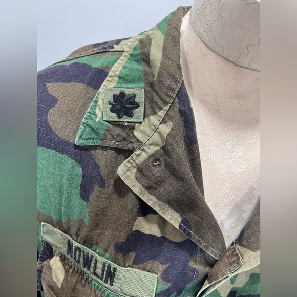 American Apparel U.S “Army Ranger” Hot Weather Woodland Camouflage Jacket Large - Picture 4 of 12